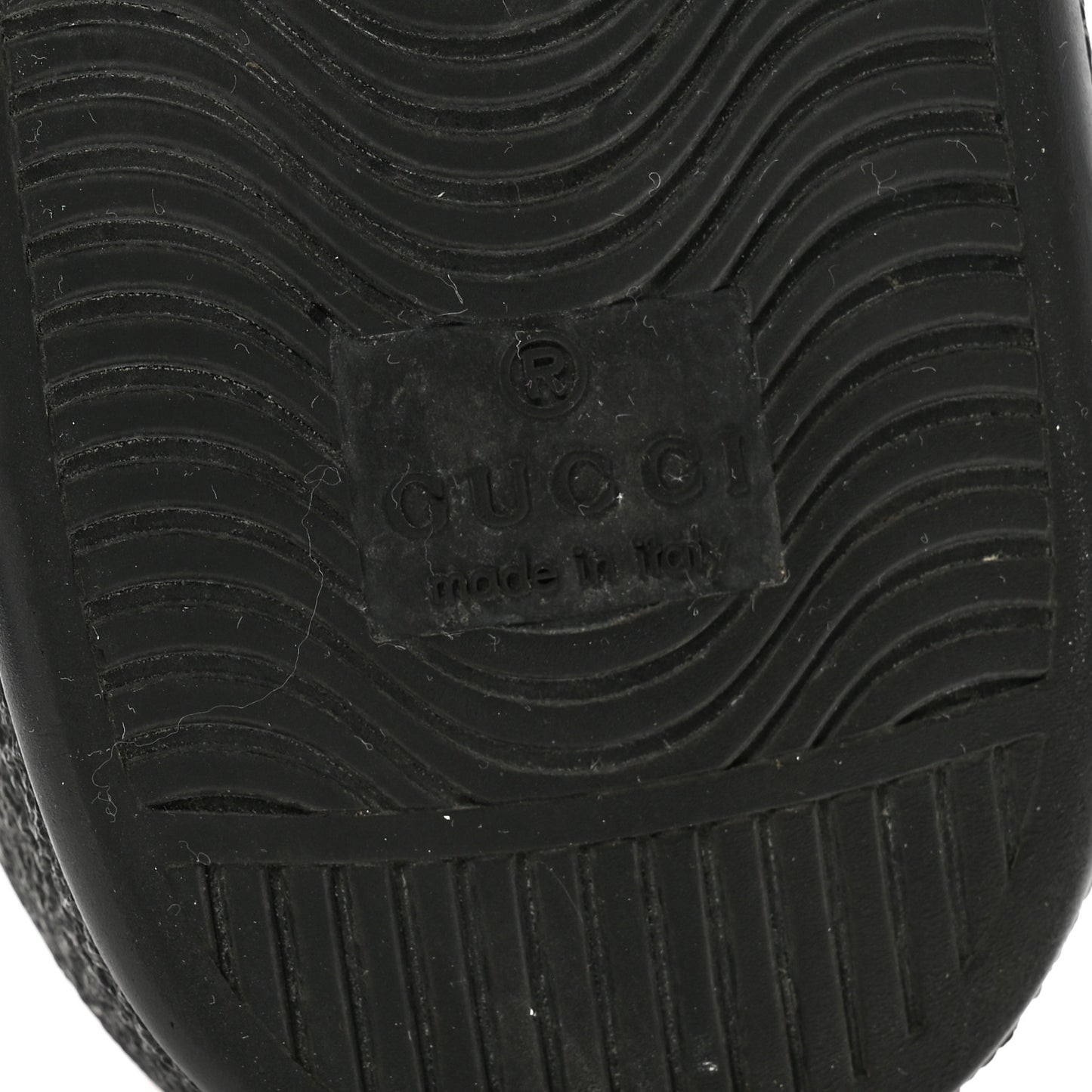 Calfskin Ayers Web Bee Embroidered Ace Sneakers 37 Black
