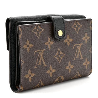 Louis Vuitton Monogram Pallas Compact Wallet Black 3 of 10