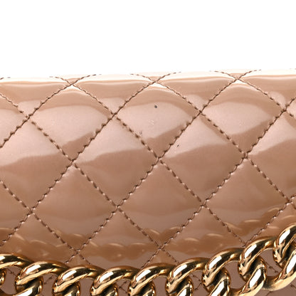 Chanel Iridescent Glazed Calfskin Quilted New Medium Boy Flap Dark Beige 11 of 12
