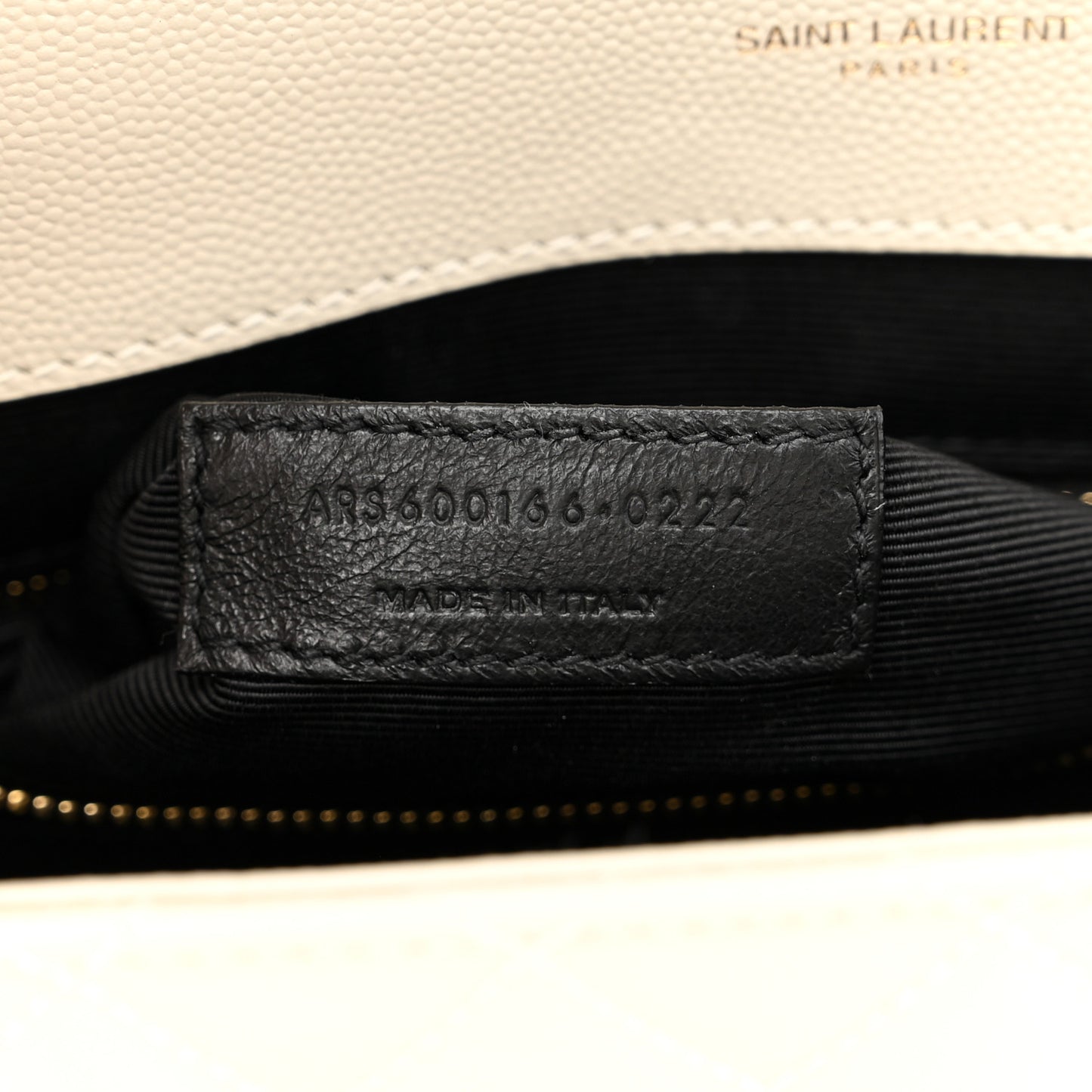 Grain De Poudre Mixed Matelasse Large Triquilt Monogram Satchel Porcellana