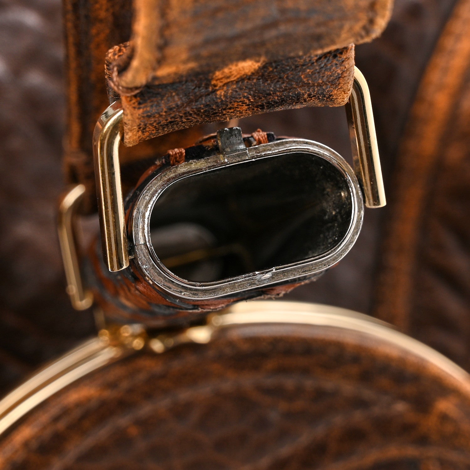 Fendi Nappa Nuvolata Spy Cognac 11 of 13