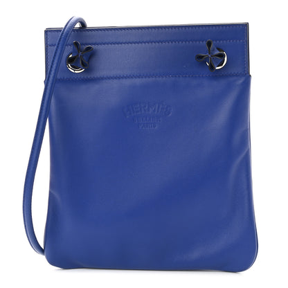 Hermes Milo Lambskin Swift Mini Aline Bleu Electrique 1 of 10