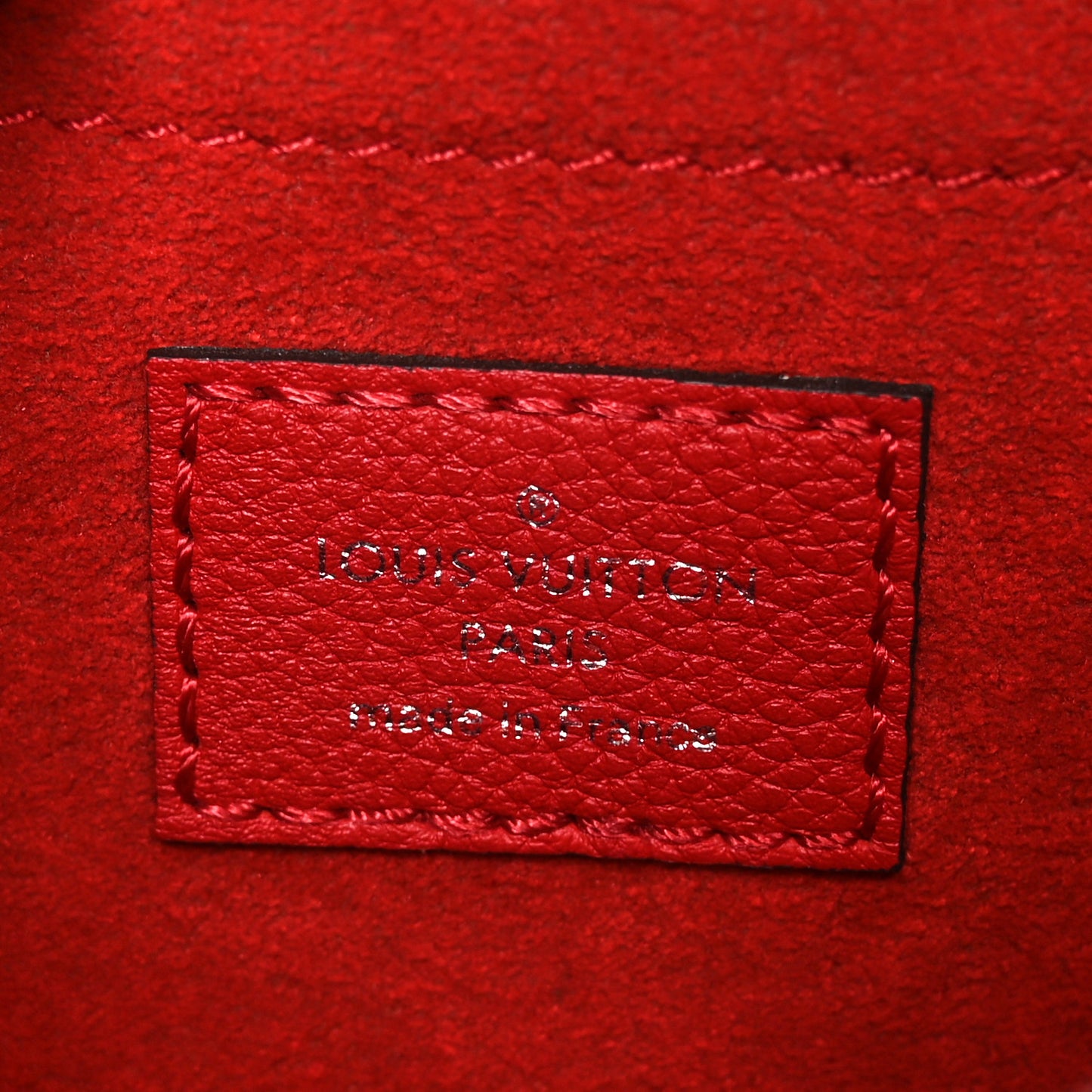 Soft Calfskin My Lockme Chain Bag BB Poppy