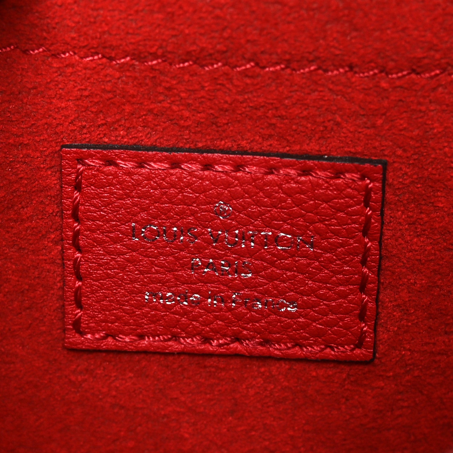 Louis Vuitton Soft Calfskin My Lockme Chain Bag BB Poppy 6 of 9