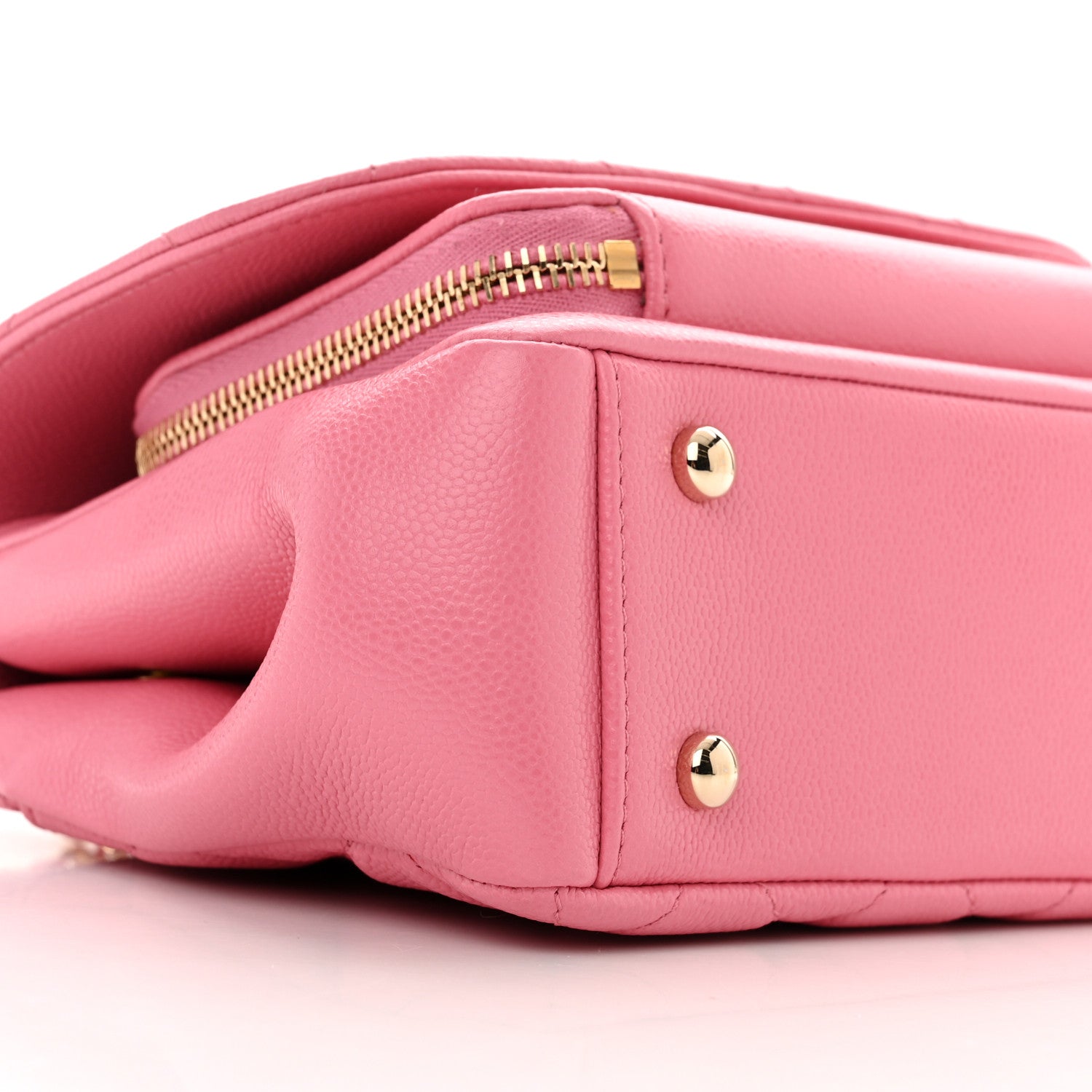 Chanel Caviar Quilted Small Business Affinity Flap Pink 9 of 11