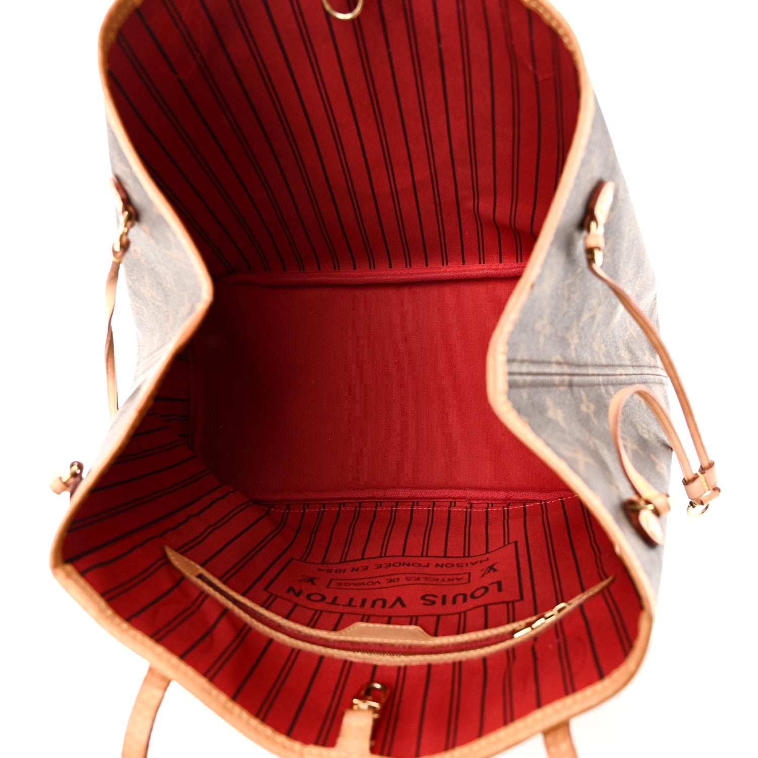 Louis Vuitton Monogram Neo Neverfull MM Cherry 6 of 12