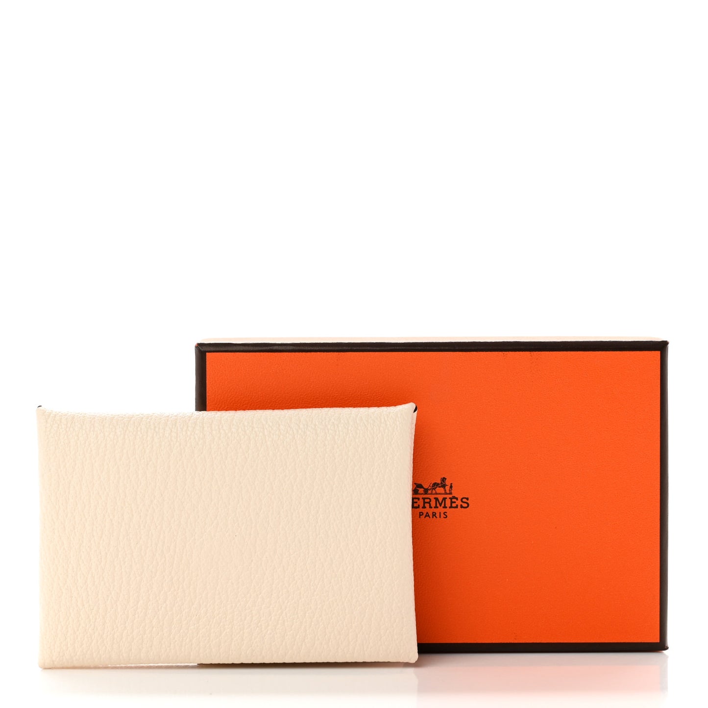 Chevre Mysore Verso Calvi Card Case Nata Biscuit