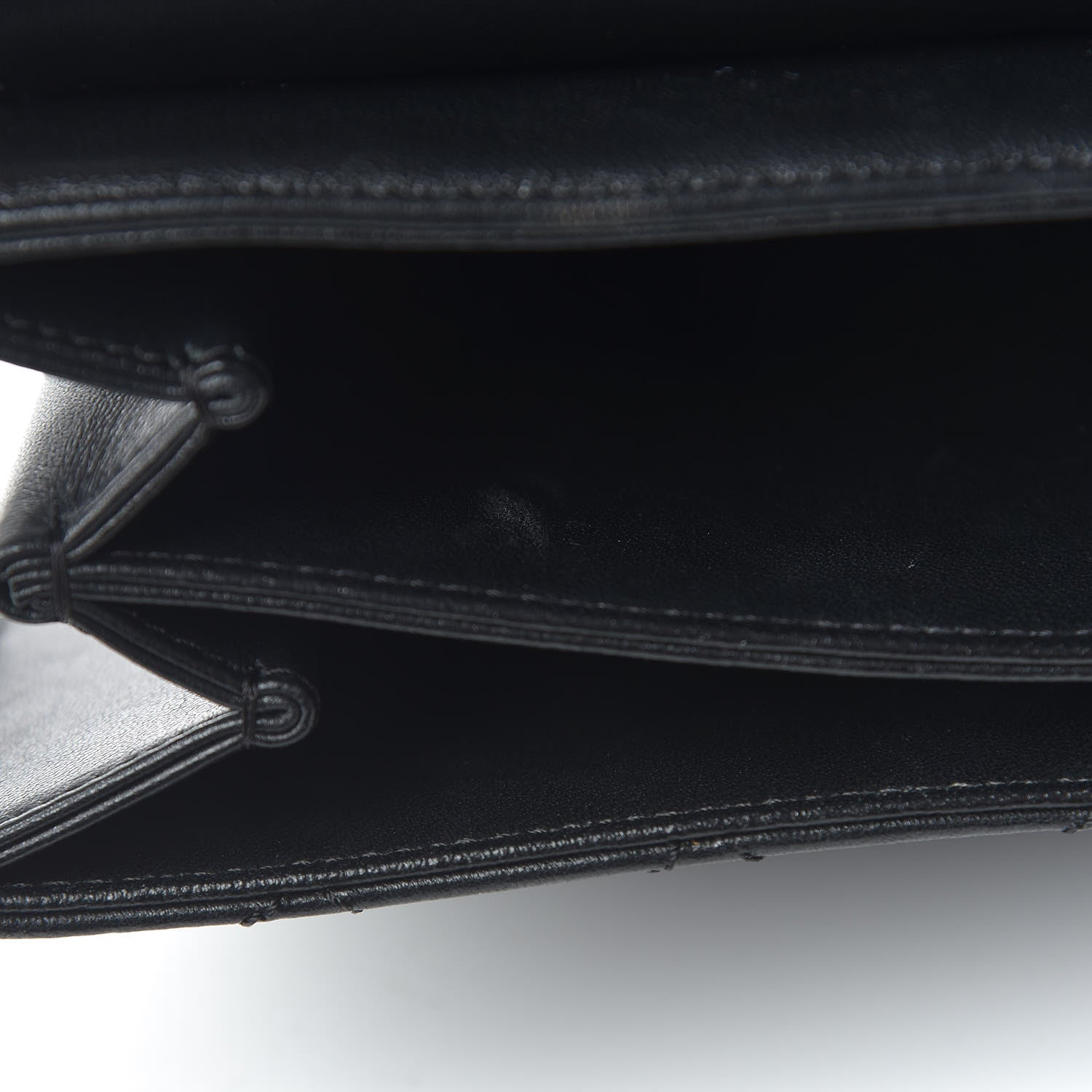 Chanel Sheepskin Quilted Beauty Lock Flap Black 14 of 15