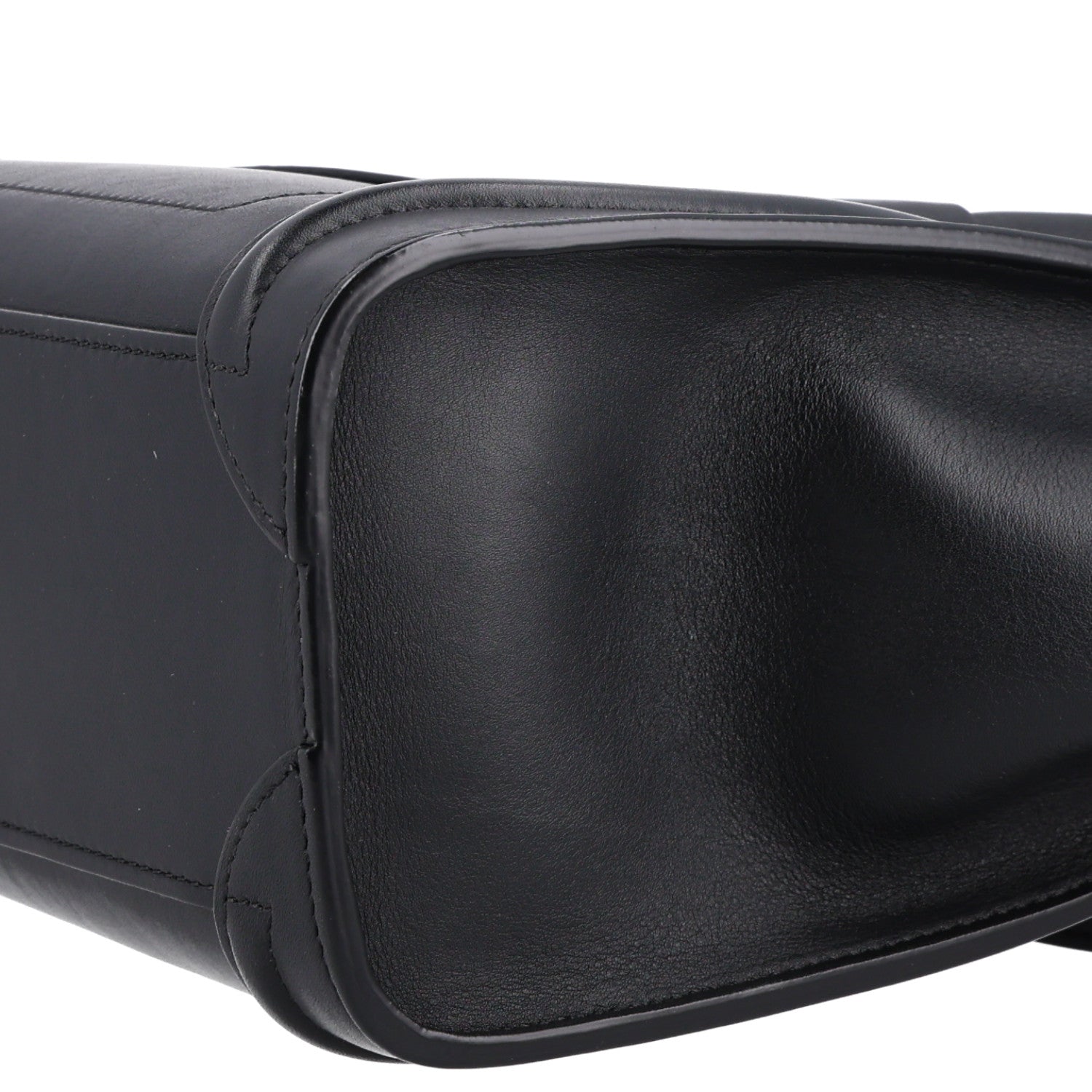 Celine Smooth Calfskin Nano Luggage Black 9 of 9