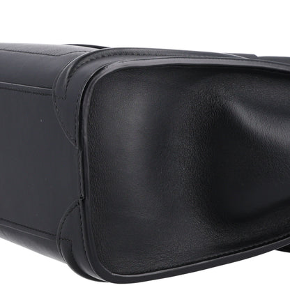 Celine Smooth Calfskin Nano Luggage Black 9 of 9