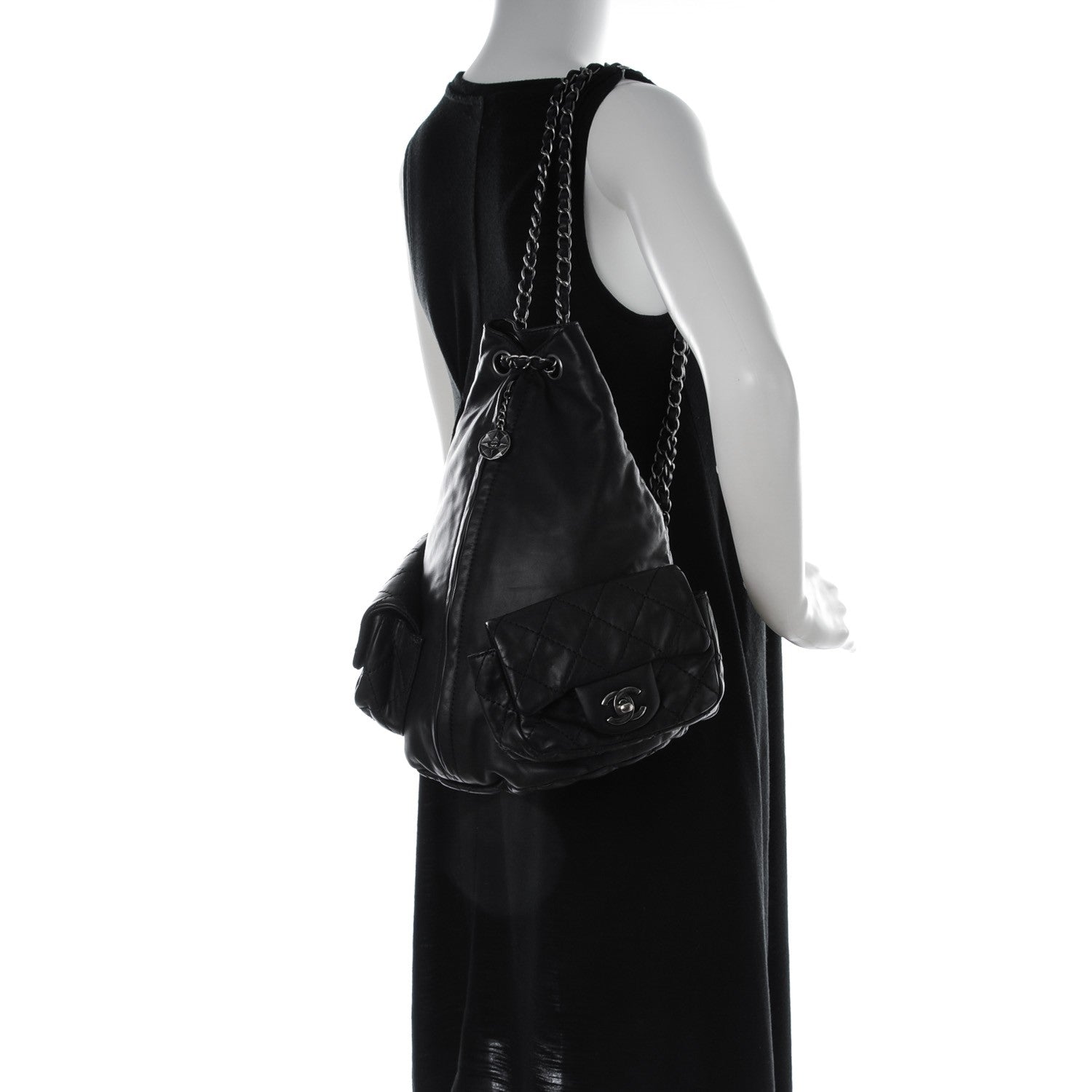 Chanel Calfskin Large Backpack Is Back Black 2 of 7