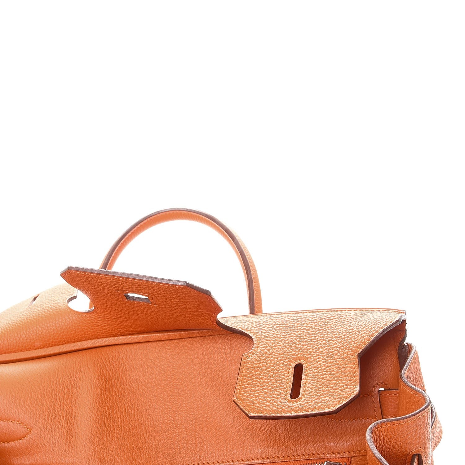Hermes Togo Birkin 30 Orange 10 of 37