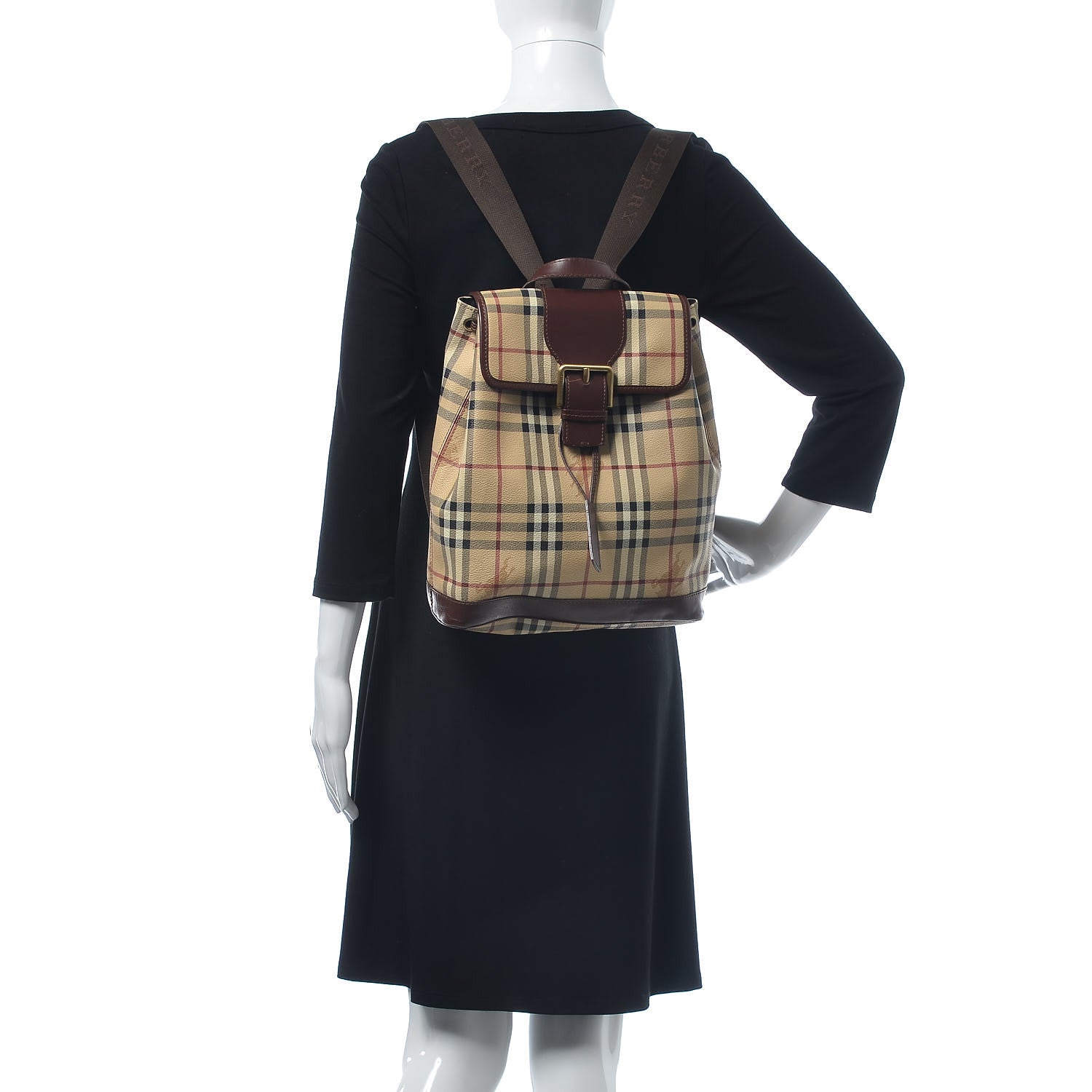 Burberry Haymarket Check Backpack 2 of 10