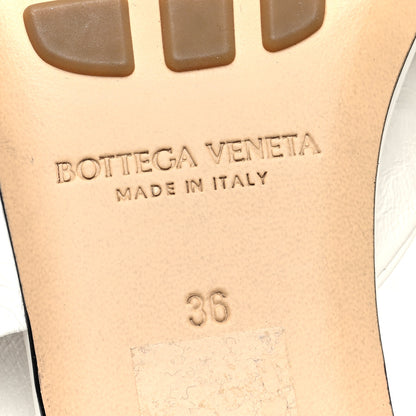 Bottega Veneta Nappa BV Point Ballet Flats 36 White 6 of 7