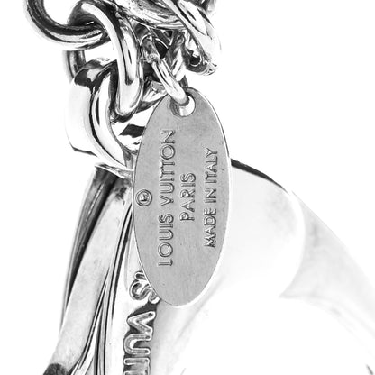 Louis Vuitton Fleur d Epi Bag Charm Black 3 of 5