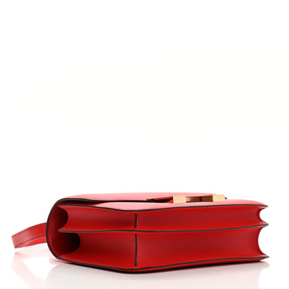 Hermes Evercolor Verso Constance 24 Rouge De Coeur Rouge Vif 4 of 10