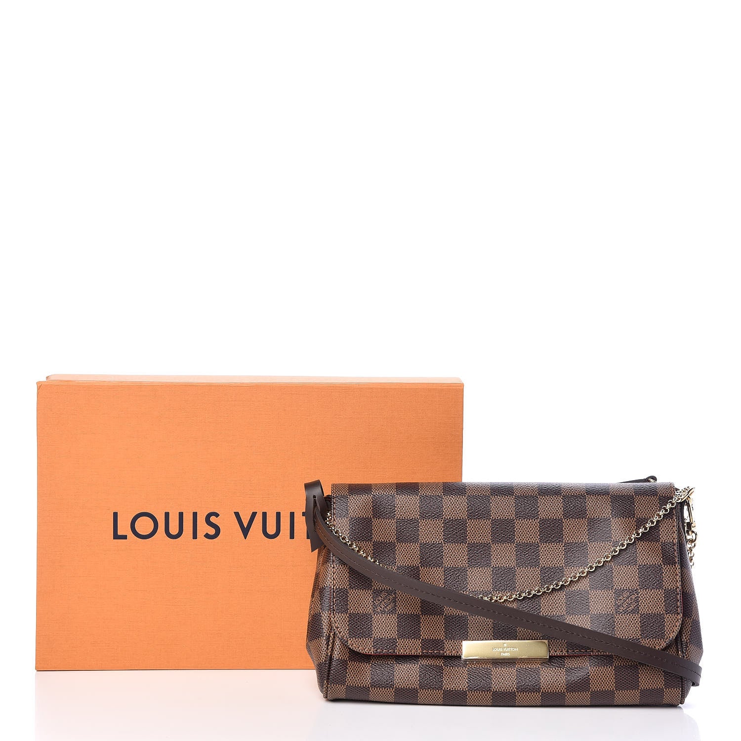 Louis Vuitton Damier Ebene Favorite MM 9 of 9
