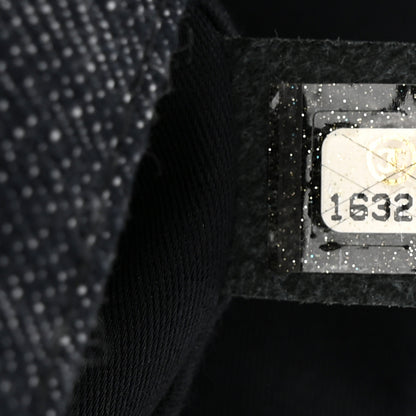 Chanel Denim Tweed Patchwork Jumbo Single Flap Multicolor 7 of 11