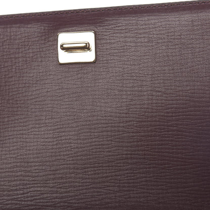 Givenchy Textured Calfskin Mini Pandora Box Chain Crossbody Bag Oxblood 16 of 17