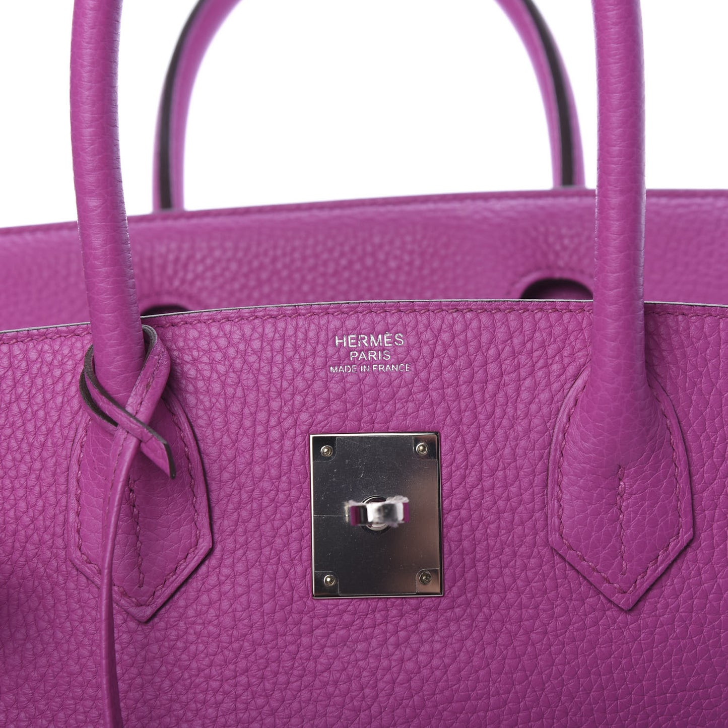 Taurillon Clemence Birkin 30 Magnolia