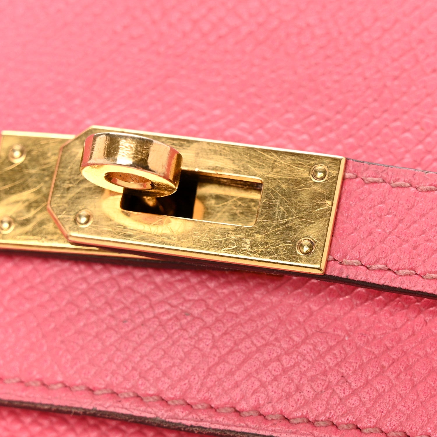 Hermes Epsom Kelly Longue Wallet Rose Azalee 13 of 15