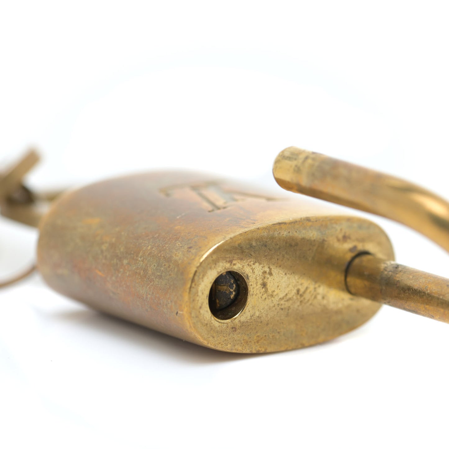Brass Lock and 2 Keys Set #306