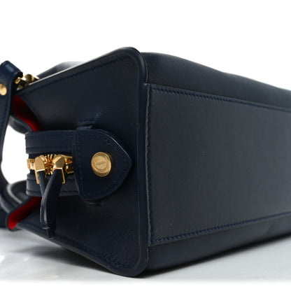 Christian Louboutin Calfskin Cordia Venus Handbag Marine 8 of 9