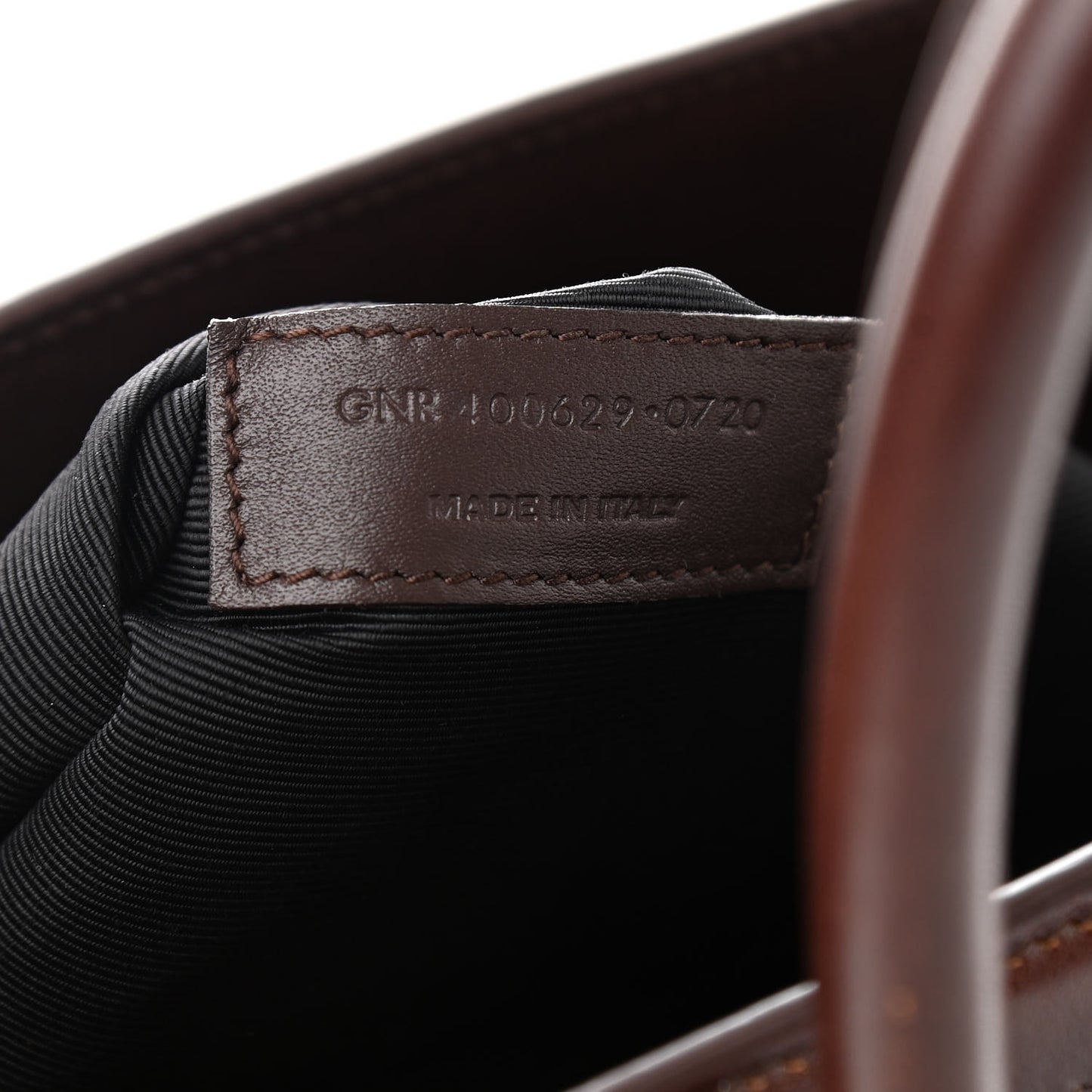 Calfskin Paglia Palm Sac De Jour Brown