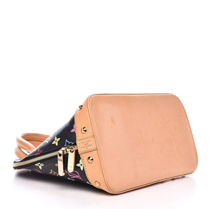 Louis Vuitton Monogram Multicolor Alma Black 4 of 10