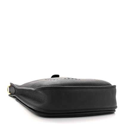 Hermes Taurillon Clemence Evelyne III PM Black PM Black 4 of 10