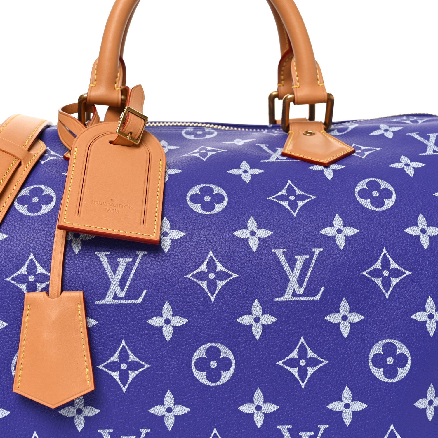 Louis Vuitton Calfskin Monogram Speedy P9 Bandouliere 40 Amethyst 10 of 12
