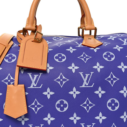 Louis Vuitton Calfskin Monogram Speedy P9 Bandouliere 40 Amethyst 10 of 12