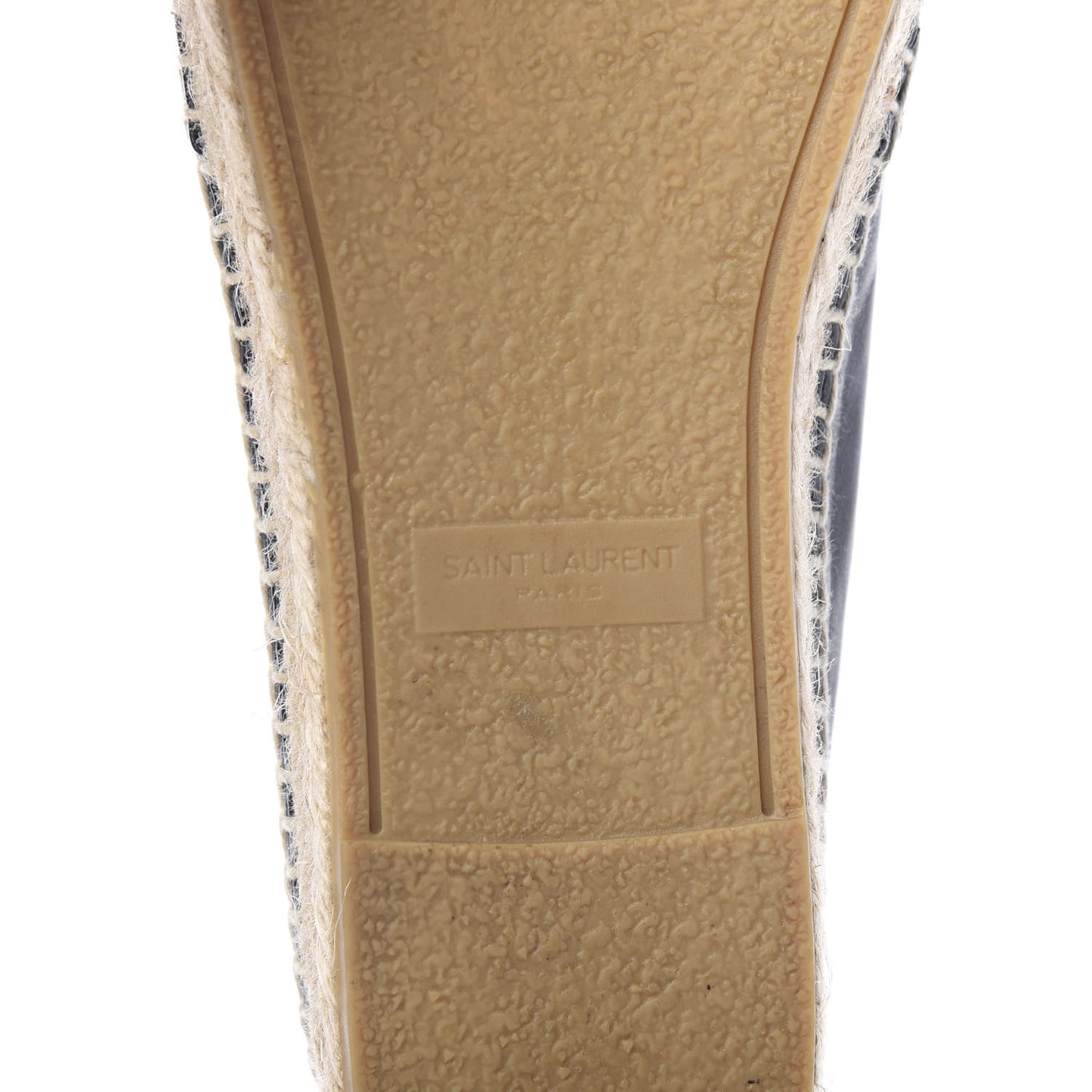 Lambskin Monogram Espadrilles 37 Black
