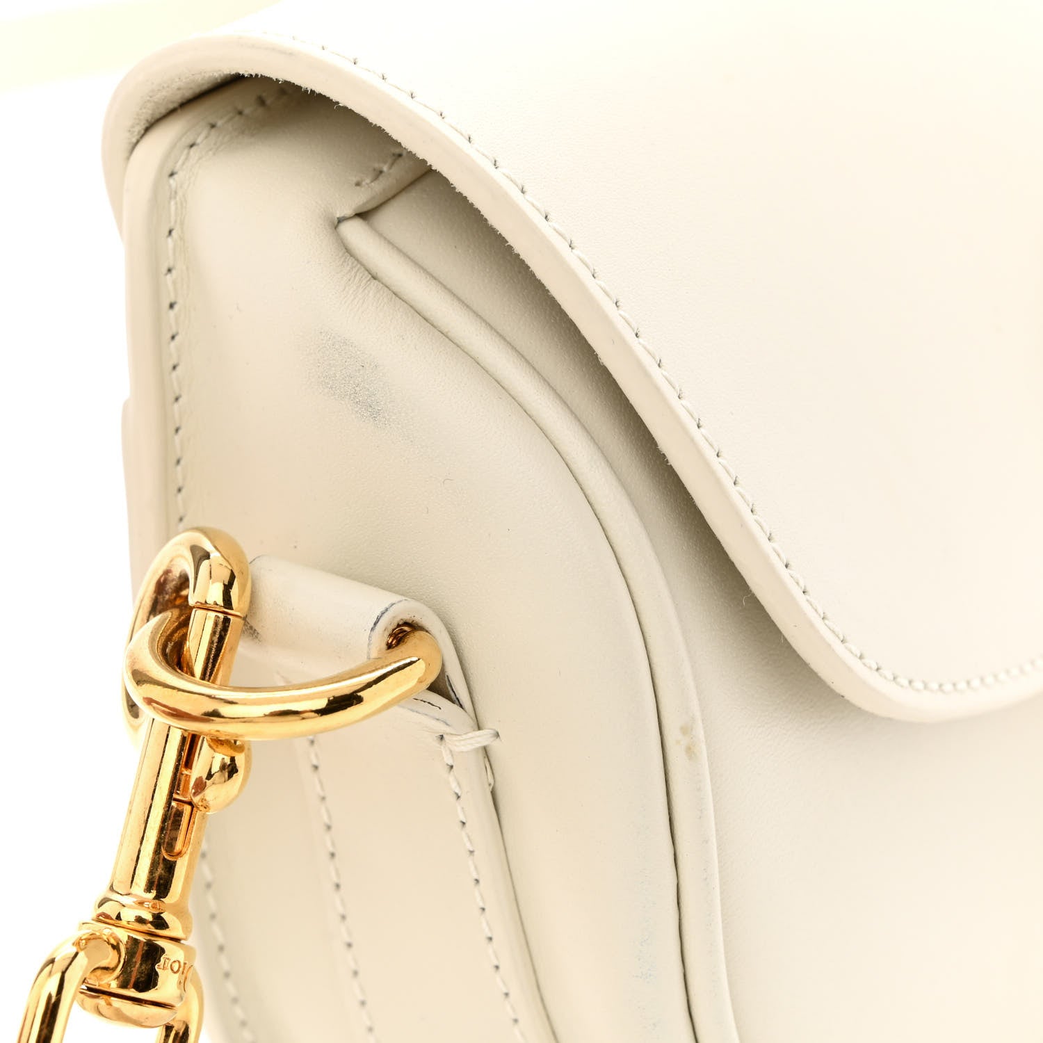 Christian Dior Box Calfskin East West Bobby Bag Latte 11 of 14