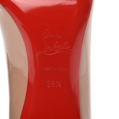 Christian Louboutin Patent Simple 70 Pumps 38.5 Nude 6 of 8