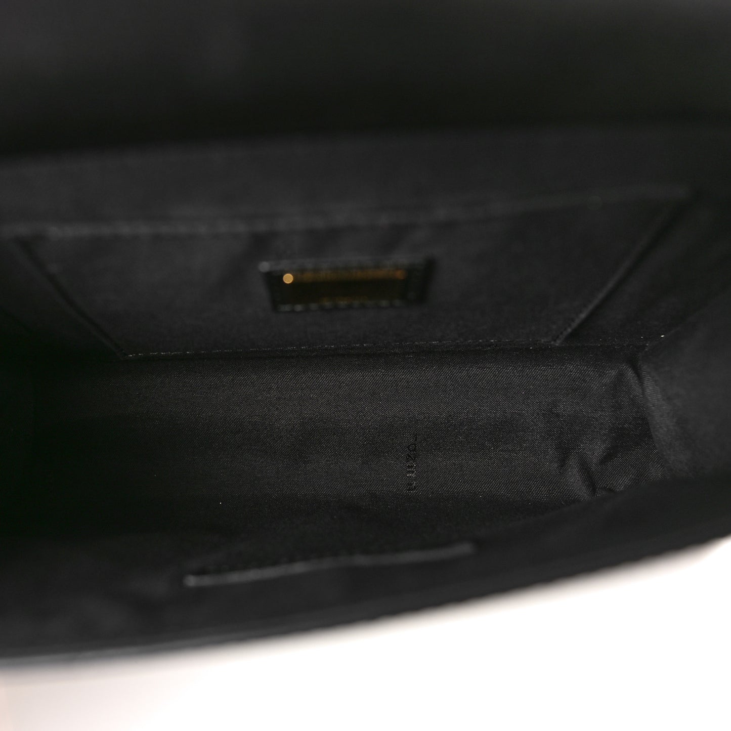 Vitello Elite Studded Monster Mini Demi Jour Shoulder Bag Black