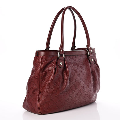Gucci Guccissima Medium Sukey Top Handle Tote Raspberry Candy 3 of 7