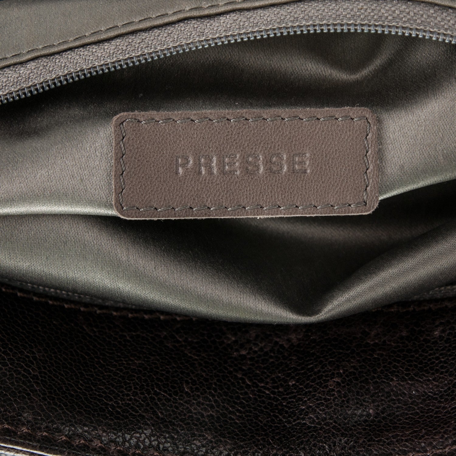 Chanel Glazed Caviar Pocket In The City Tote Brown 7 of 8