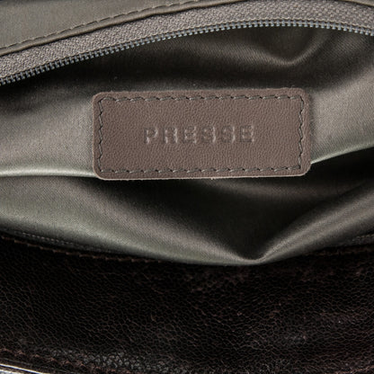 Chanel Glazed Caviar Pocket In The City Tote Brown 7 of 8