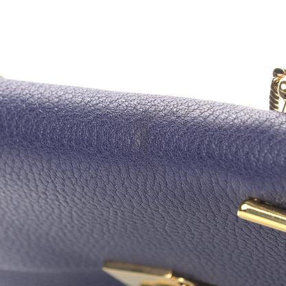 Chloe Grained Lambskin Drew Shoulder Bag Royal Navy 10 of 11