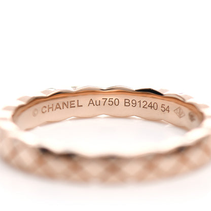 Chanel 18K Beige Gold Mini Coco Crush Ring 54 6.75 4 of 5