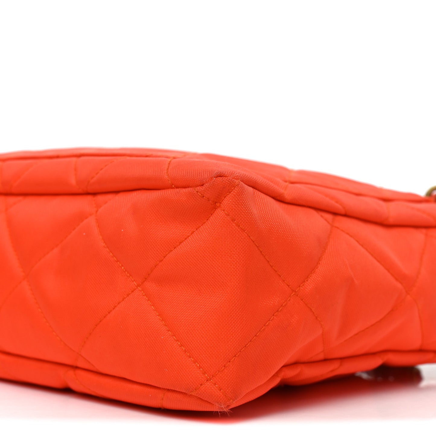 Quilted Camera Case Orange