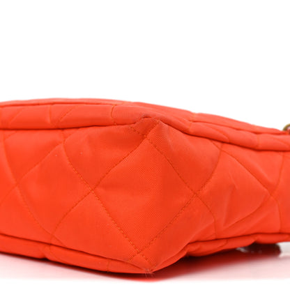 Chanel Quilted Camera Case Orange 10 of 10