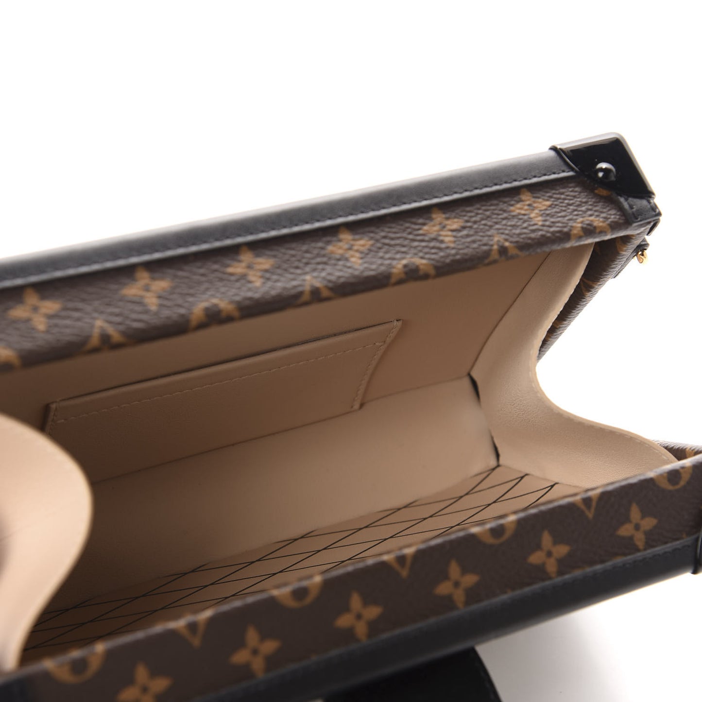 Monogram Tressage Petite Malle Creme