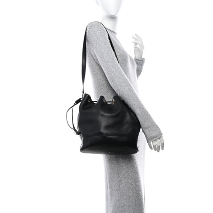 Hermes Ardennes Market Drawstring Bag 28 Black 2 of 11