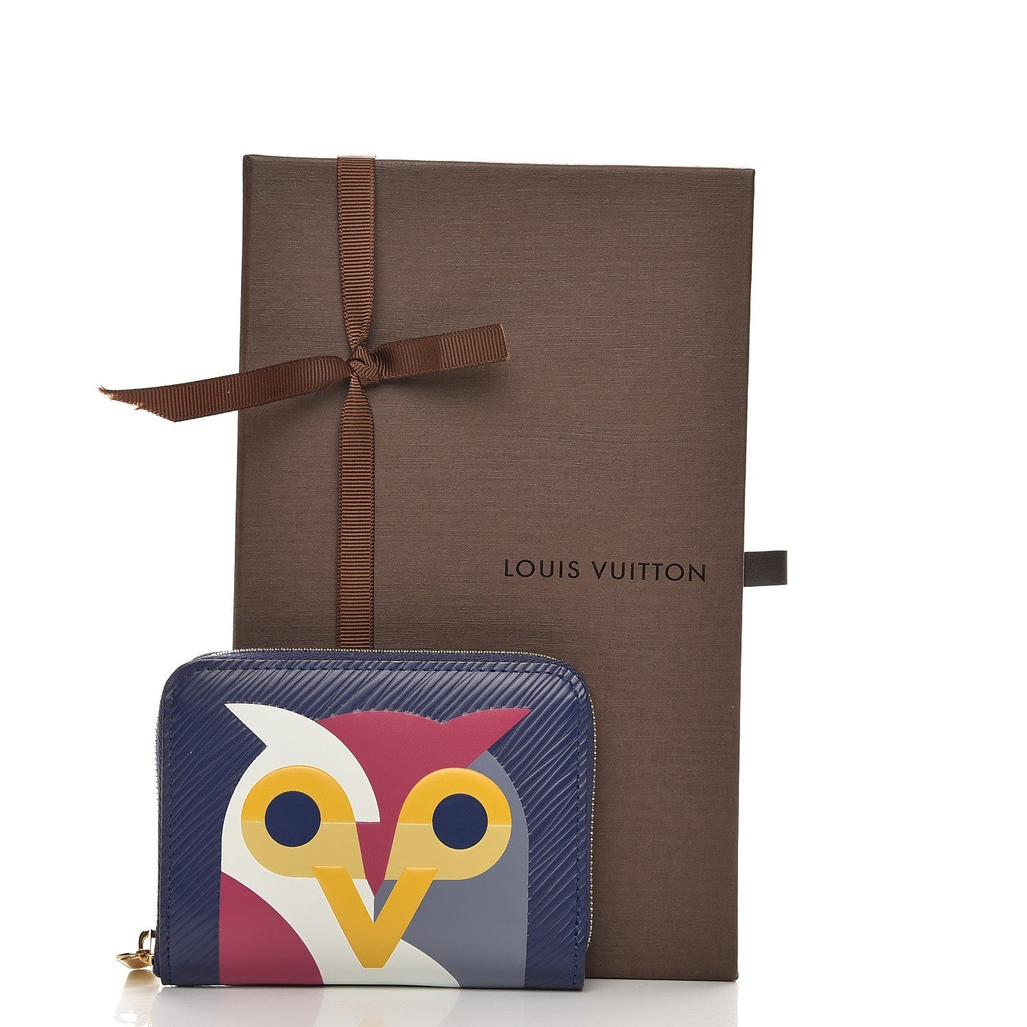 Louis Vuitton Epi Owl Zippy Coin Purse Iris 7 of 7