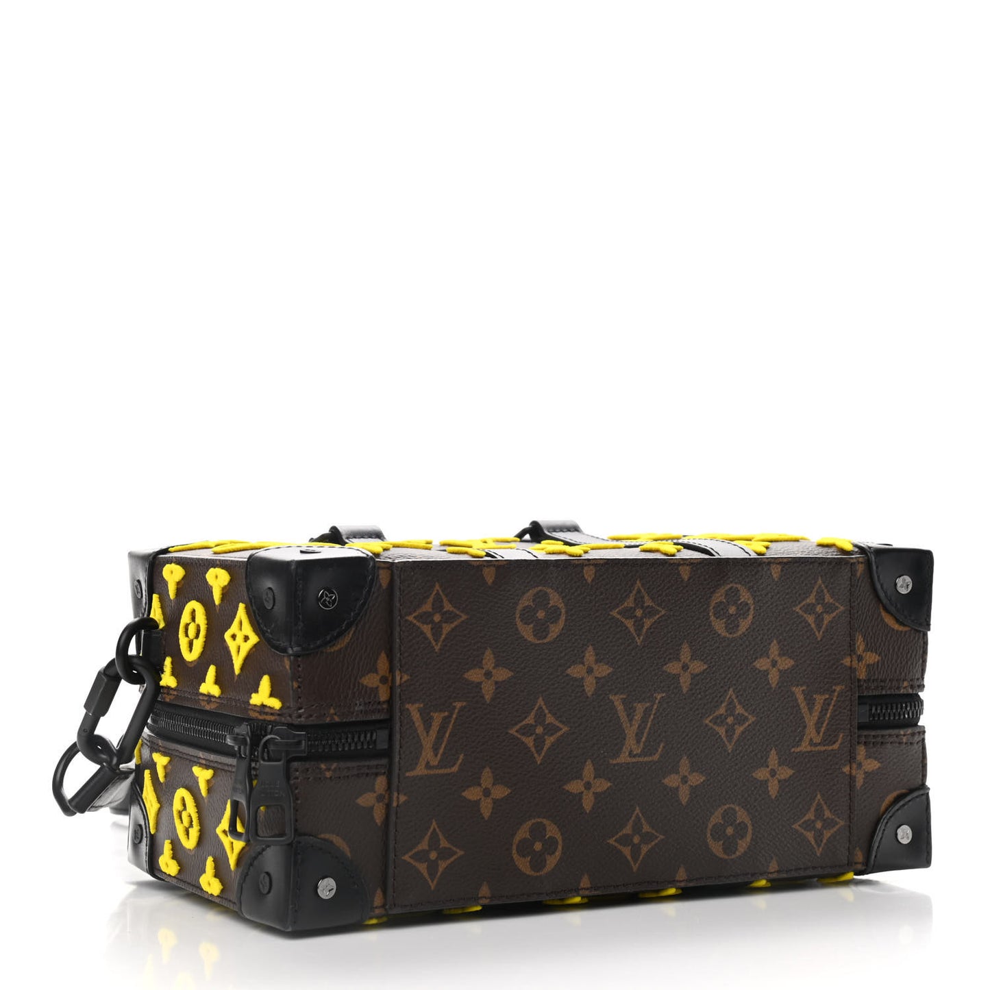 Monogram Tuffetage Speedy Trunk Jaune