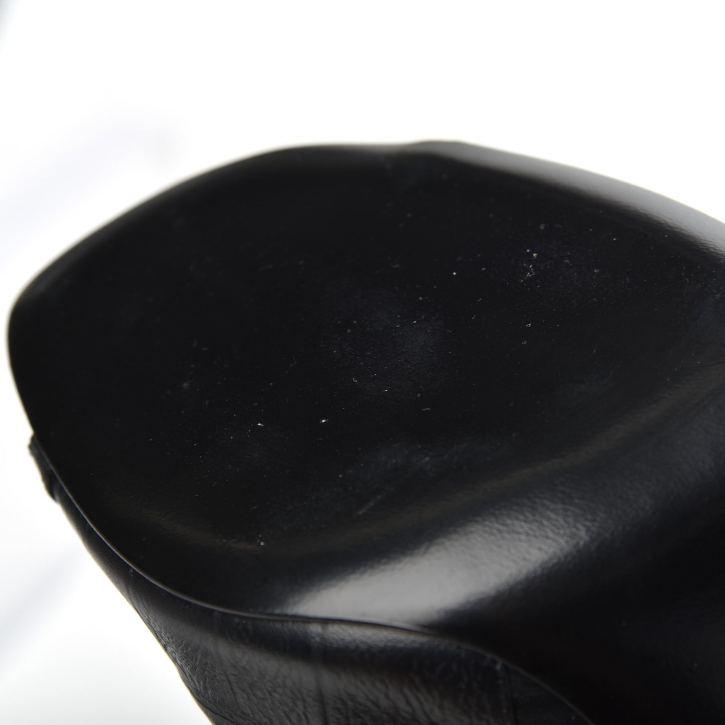 Calfskin Fake Cocco Jane 105 Peep Toe Ankle Boots 38 Black