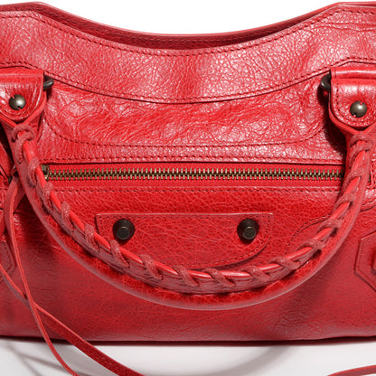 Balenciaga Agneau Classic Hardware First Coquelicot 4 of 12