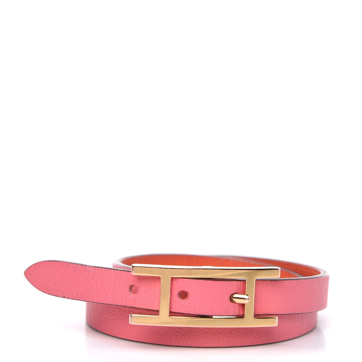 Swift Behapi Double Tour Reversible Bracelet XS Rose Azalee Orange Poppy